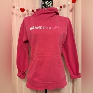 Orangetheory Raspberry Pink Pullover Hoodie
